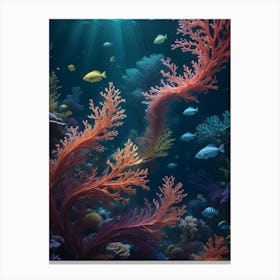 Coral Reef 7 Canvas Print