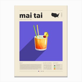 Mai Tai Canvas Print