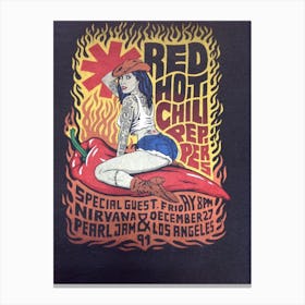 Redhot3 1 Canvas Print