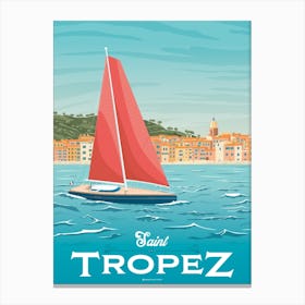 Saint Tropez France Canvas Print