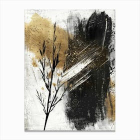 Black And Gold Canvas Print 32 Canvas Print