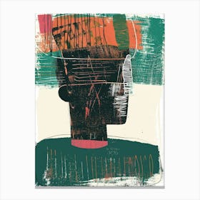 Head Of A Man 2 Canvas Print