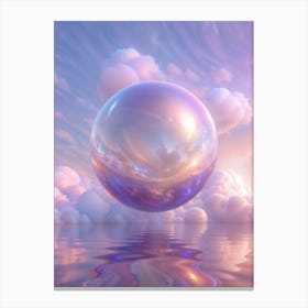 Dreamy Pastel Purple Canvas Print