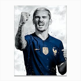 Antoine Griezmann France 1 Canvas Print