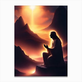 A wise man Canvas Print