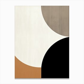 Bauhaus Abstractions; Chromatic Contrasts Canvas Print