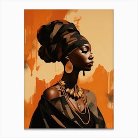 African Woman 51 Canvas Print