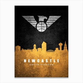 Newcastle Eagles Canvas Print