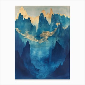 Chinese Mountains 52 Canvas Print