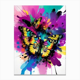 Colorful Butterflies 124 Canvas Print