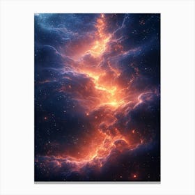 Nebula In Space 8 Canvas Print