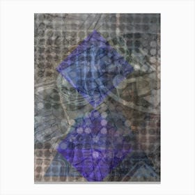 Who knew, Blue iijv covina Canvas Print