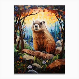 Marmot 2 Canvas Print