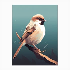 Whispering Sparrow Dreams Canvas Print