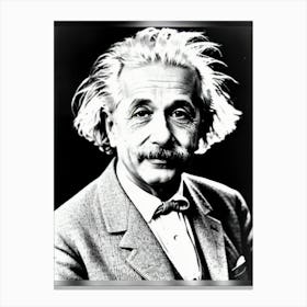 Albert Einstein 2 Canvas Print