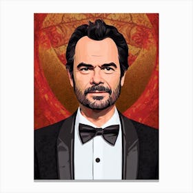 Billy Burke Illustration Movies Canvas Print