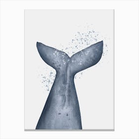 Whales Tail Canvas Print