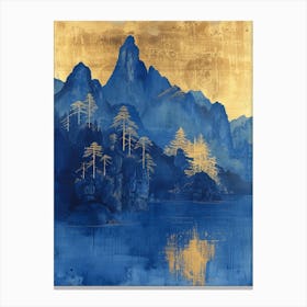 'Blue Mountains' 4 Canvas Print