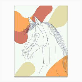 Horse Head 4 Canvas Print