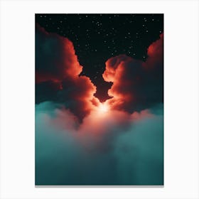 Clouds In The Sky Canvas Print