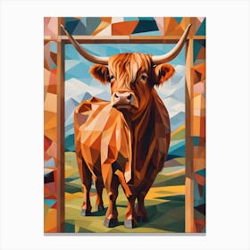 Highland Cow 13 Canvas Print