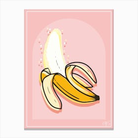 Pop Art Banana Split Canvas Print