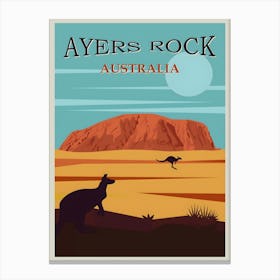 Ayers Rock Australia Leinwandbild