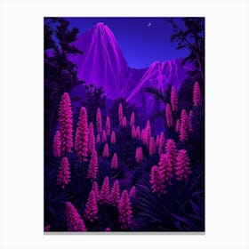 Purple Mountain Canvas Print