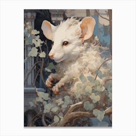 A Realistic And Atmospheric Watercolour Fantasy Character 4 Canvas Print