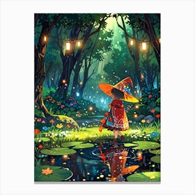 Fairy Forest 11 Canvas Print