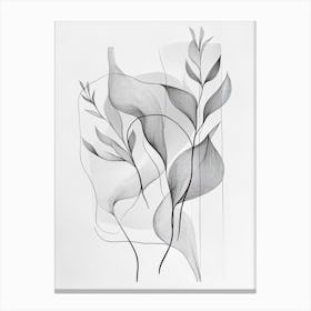 'Plants' 1 Canvas Print