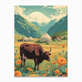 Tibetan Landscape Canvas Print