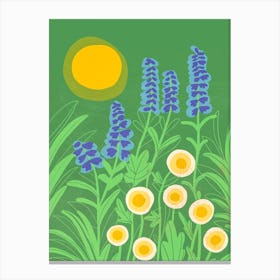 Sunny Garden Canvas Print
