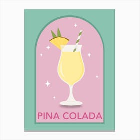 Pina Colada Canvas Print