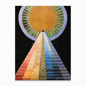 Hilma Af Klint Sun And The Rainbow Canvas Print