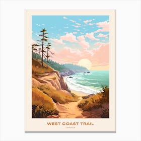 West Coast Trail Canada 2 Hike Poster Canvas Print