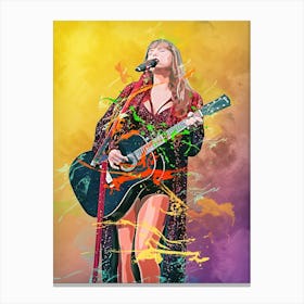 Taylor Swift 2024 Concept Canvas Print