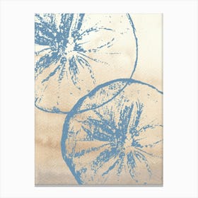 Blue And White Canvas Print