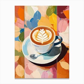 Coffee Latte Canvas Print