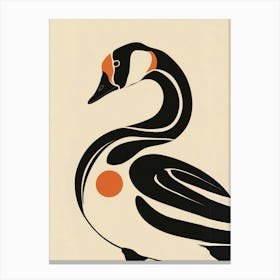 Black Swan Canvas Print