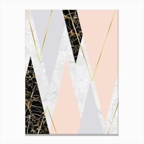 Modern geometric art 2 Canvas Print