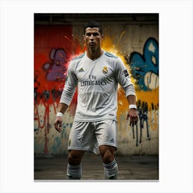Real Madrid Ronaldo Canvas Print
