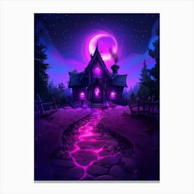 Haunted House Canvas Print