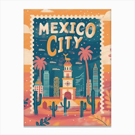 Mexico City Canvas Print