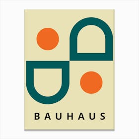 Bauhaus Logo Canvas Print