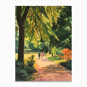Clapham Common London Parks Garden 1 Painting Canvas Print