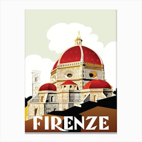 Florence Cathedral, Santa Maria del Fiore, Italy Canvas Print