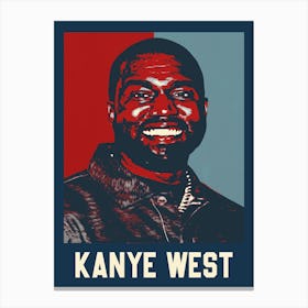 Kanye West Canvas Print