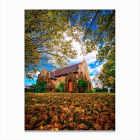 Church Grounds Canvas Print