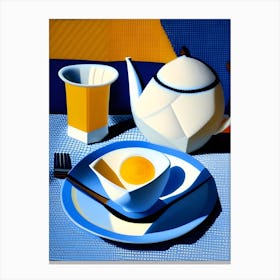 Breakfastgeo Canvas Print